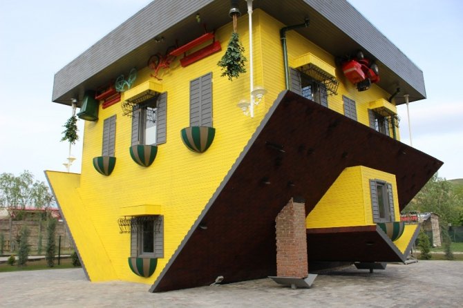 Başkent’teki bu evde her şey "Tepetaklak"