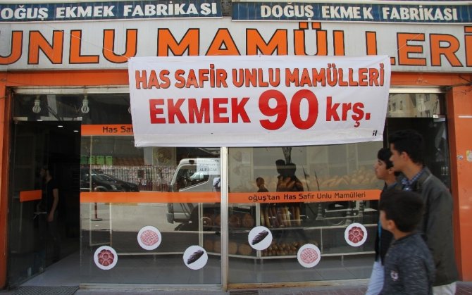 Bu fırında ekmek 90 kuruş