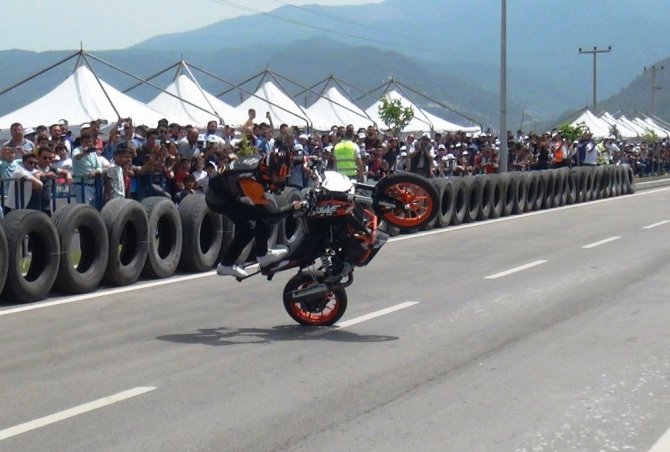 Osmaniye’de Motosiklet Festivali