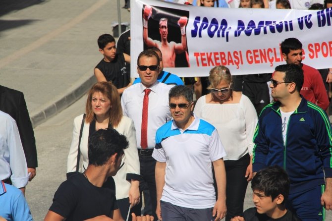 Samandağlılar gençlik için yürüdü