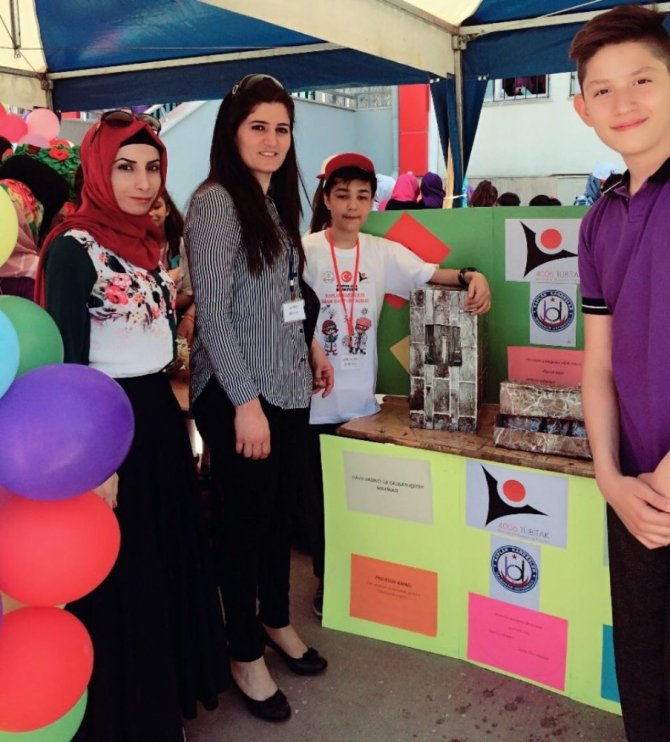 Kaplan Kardeşler İmam Hatip Ortaokulunda Bilim Şenliği