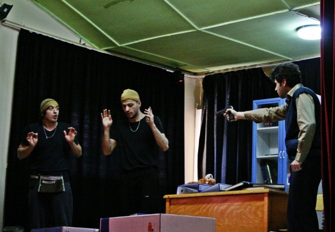 ’En Büyük Haber’ isimli tiyatro oyunu Sungurlu’da sahnelendi