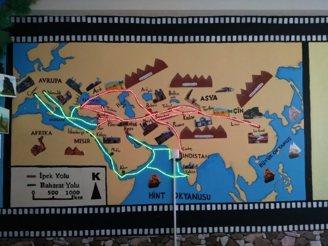 Öğrencilerden harika çalışmalar