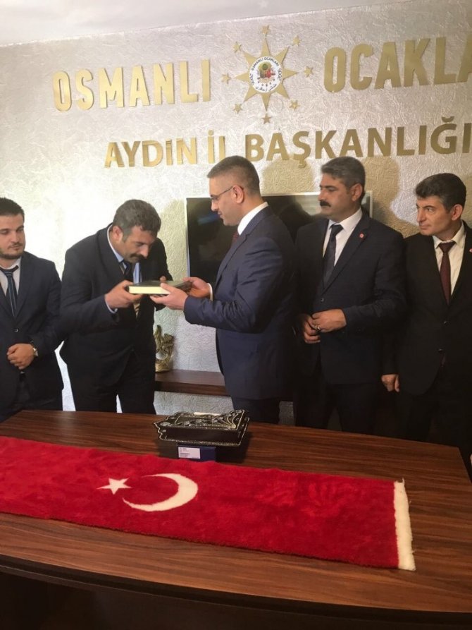 Osmanlı Ocakları Aydın İl Başkanlığı düzenlenen törenle açıldı