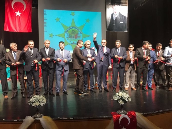 Osmanlı Ocakları Aydın İl Başkanlığı düzenlenen törenle açıldı