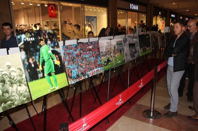 Trabzonspor’un 50 yıllık öyküsünün anlatıldığı sergi açıldı