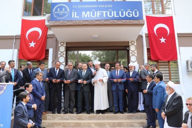 Diyanet İşleri Başkanı Prof. Dr. Mehmet Görmez, Diyarbakır’da