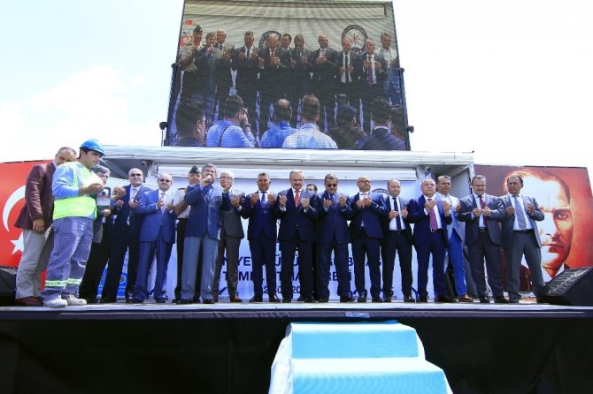 Emniyete modern kompleks hizmet binası