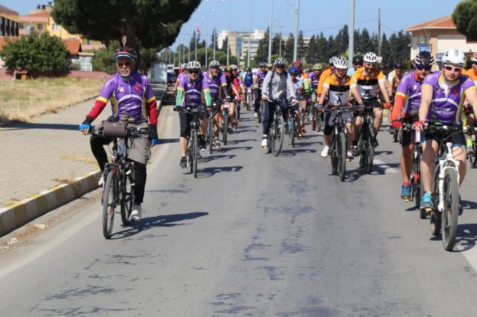 Burhaniye’de Bisiklet Festivali sona erdi