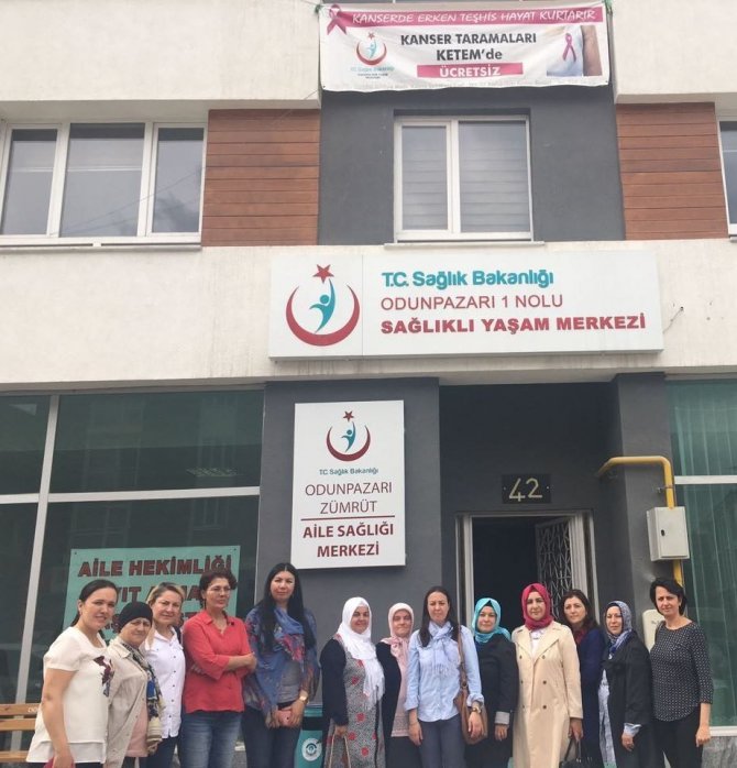 AK Partili kadınlar kanser taraması yaptırdı