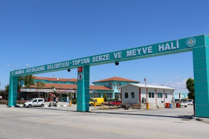 Sebze ve meyve halinde yenileme çalışması