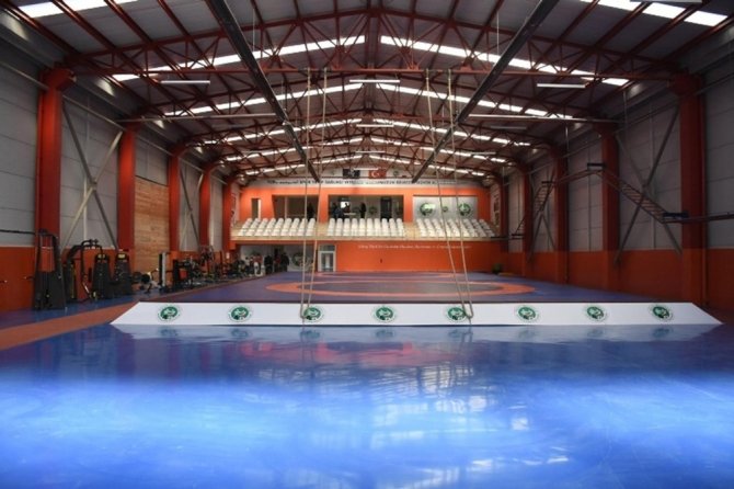 Düzce güreş salonu açılıyor