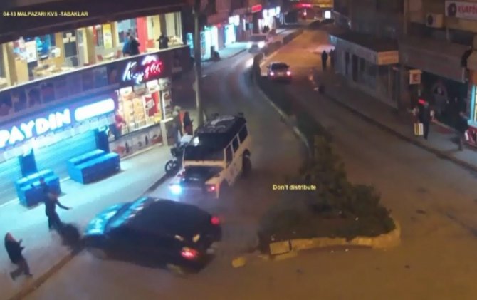 Trabzon, Giresun ve Gümüşhane’deki ilginç kazalar MOBESE’de
