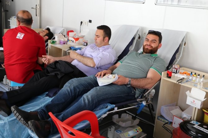 Varto’da kan bağışı kampanyası