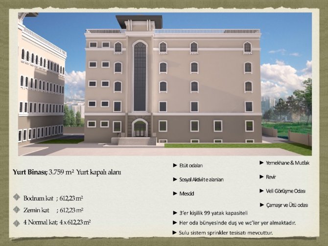 Ümraniye Madenler Mahallesi’ndeki Anadolu İmam Hatip Lisesi’nin çalışmaları devam ediyor