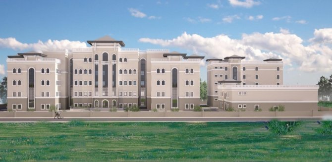 Ümraniye Madenler Mahallesi’ndeki Anadolu İmam Hatip Lisesi’nin çalışmaları devam ediyor