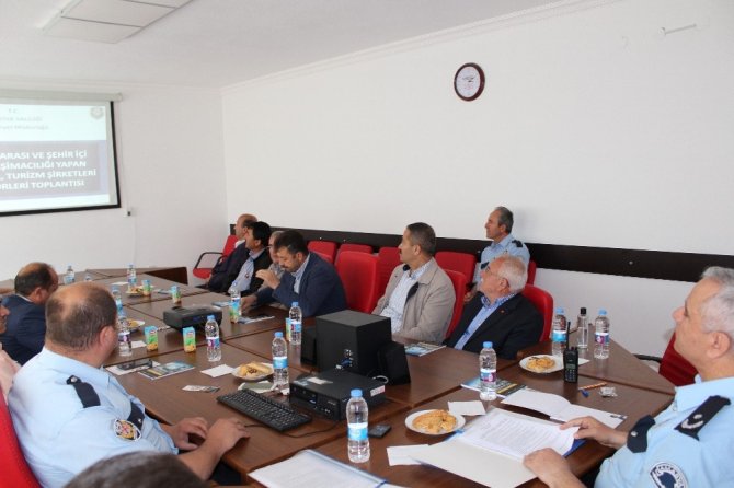 Amasya polisi seyahat sektörünü bilgilendirdi