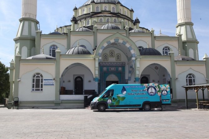 Şahinbey’de 6 yılda 9 bin 451 caminin temizliği yapıldı
