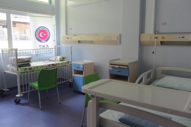 Seyşeller Victoria Hastanesi çocuk bölümüne tadilat ve donanım desteği