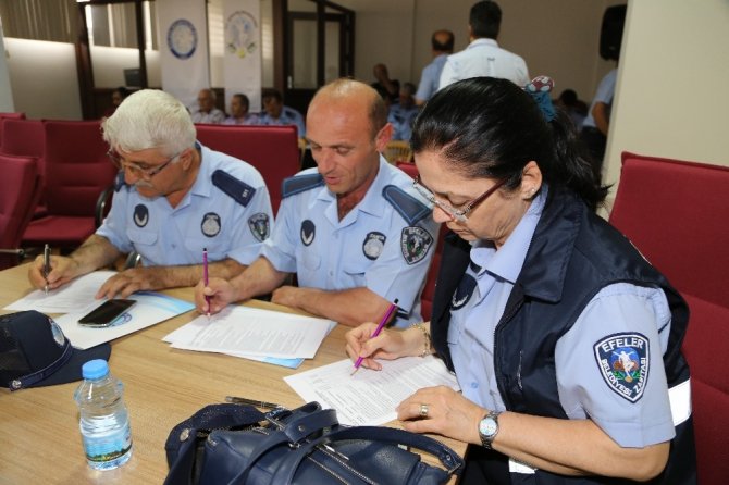 Efeler Belediyesi personeli iki günlük eğitimden geçti