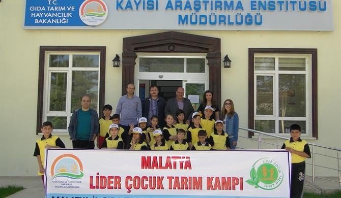 Malatya’da ‘Lider Çocuk Tarım Kampı’ düzenlendi