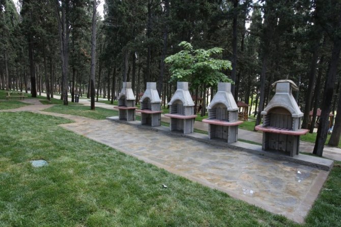 Halkalı Çamlık Piknik Alanı yenilenen yüzüyle Küçükçekmecelilerin hizmetinde