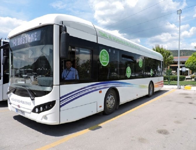 Büyükşehir Elektrikli Otobüsleri Test Ediyor