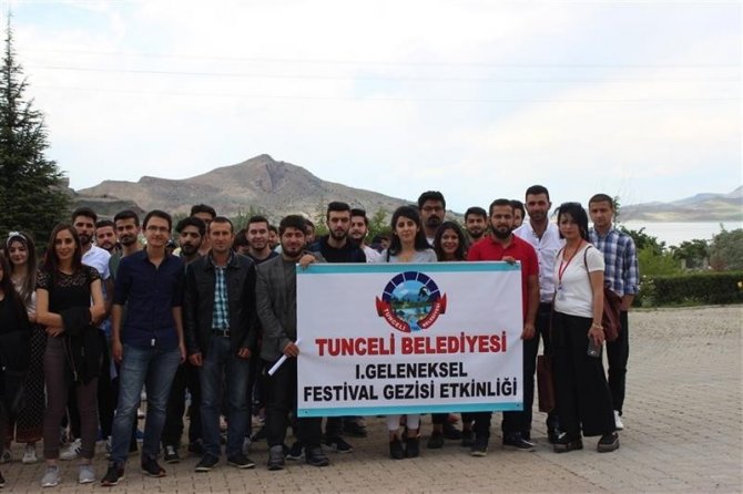 Tunceli’de "1. Geleneksel Festival Gezisi"