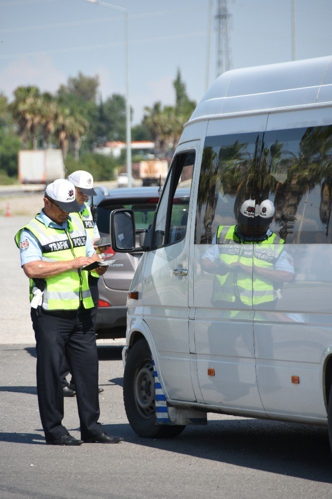 Antalya’da "Türkiye Güvenli Trafik Denetimi" Uygulaması