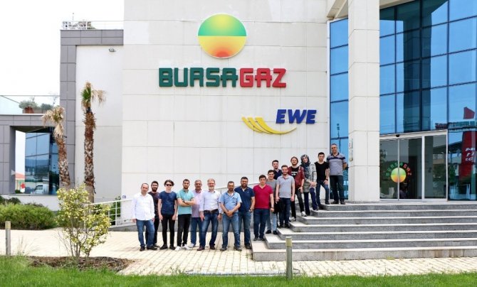 Uludağ Üniversitesi öğrencileri sektöre Bursagaz’ın eğitimleriyle hazırlanıyor