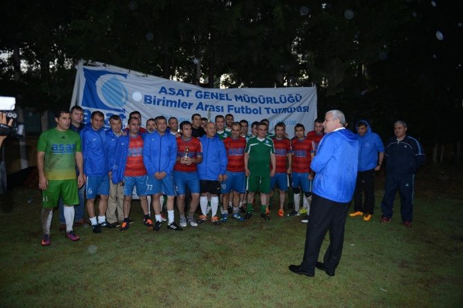 ASAT Birimler arası futbol turnuvası sona erdi