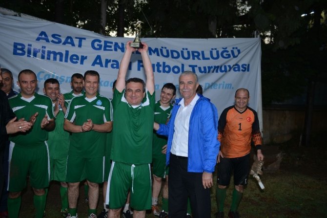 ASAT Birimler arası futbol turnuvası sona erdi