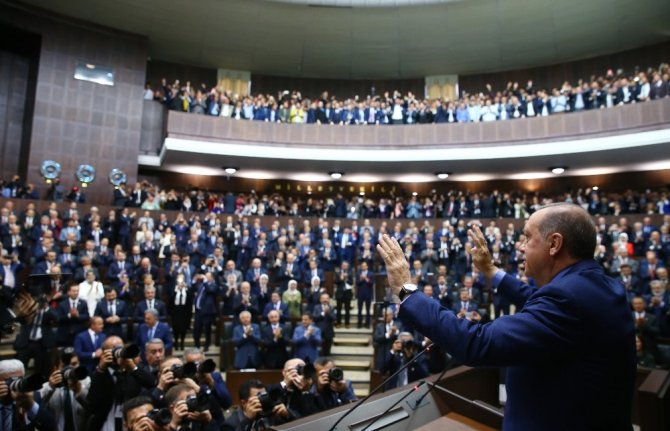 Cumhurbaşkanı Erdoğan 1044 gün sonra partisinin grup toplantısında