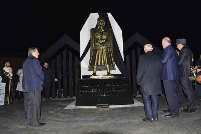 Başkan Ataç, Çerkes Sürgünü Anıtı’nın açılışına katıldı