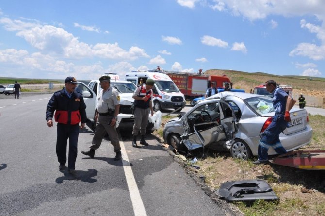 Yozgat’ta trafik kazası: 1 ölü, 3 yaralı