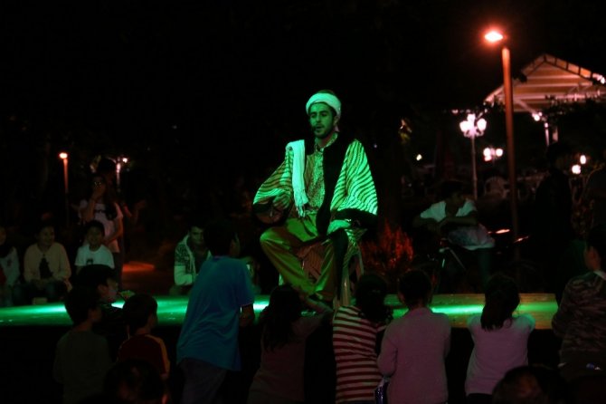 Çankırı’da Ramazan Sokağı eğlencesi