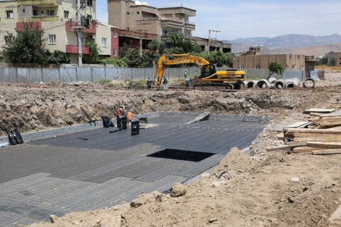 Cudi Mahallesi’nde alt yapı çalışmaları devam ediyor