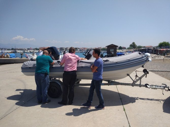 Burhaniye Yat Limanı artık daha güvenli