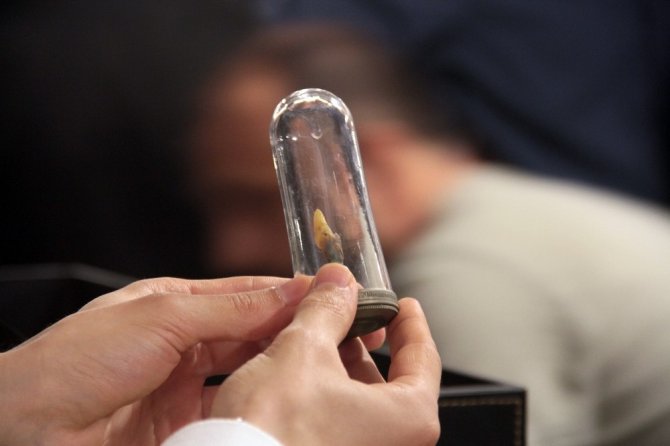 Atatürk Havalimanı’nda Sakal-ı Şerif heyecanı