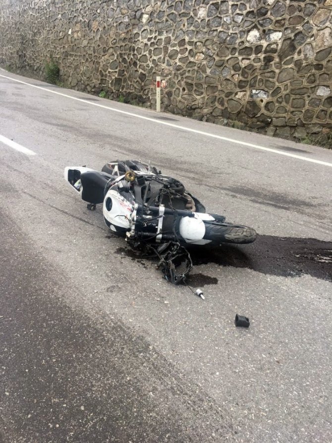 Motosiklet tutkunu kuyumcu trafik kazasında hayatını kaybetti