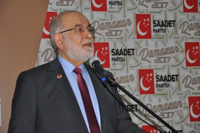 Saadet Partisi Genel Başkanı Temel Karamollaoğlu Artvin’de