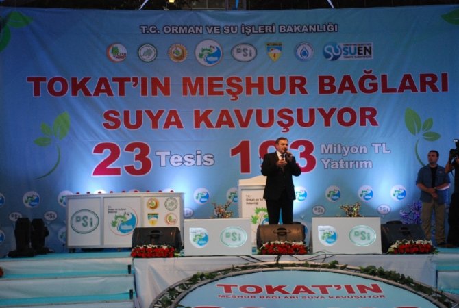 Bakan Eroğlu, 193 milyon yatırım bedelli 23 tesisin temelini attı
