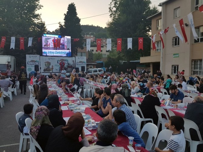 Tokatköy’de 5 bin Beykozlu iftar yaptı