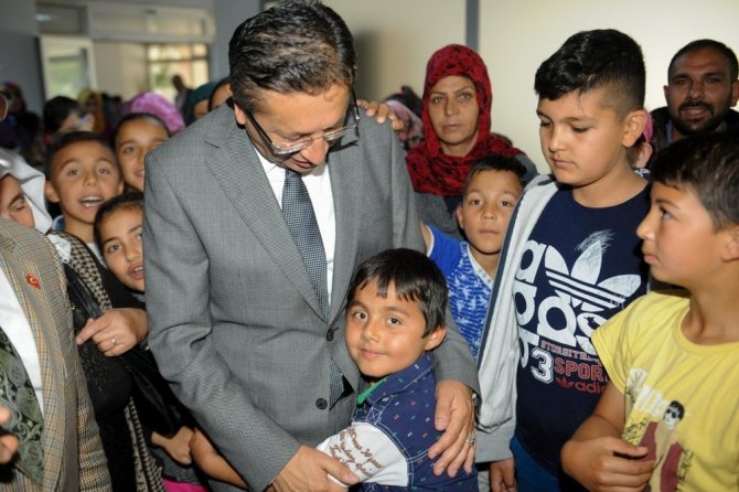 Başkan Tiryaki, çocukların mutluluğuna ortak oldu
