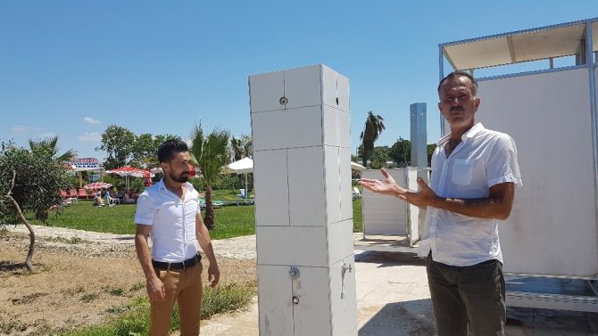 Çolaklı Halk Plajı kaderine terk edildi