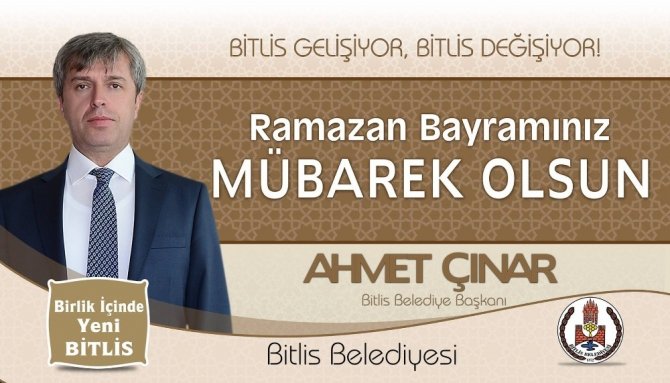 Bitlis Valisinden iki dilli Ramazan Bayramı mesajı