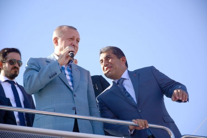 Cumhurbaşkanı Erdoğan’dan Başkan Atilla’ya övgü