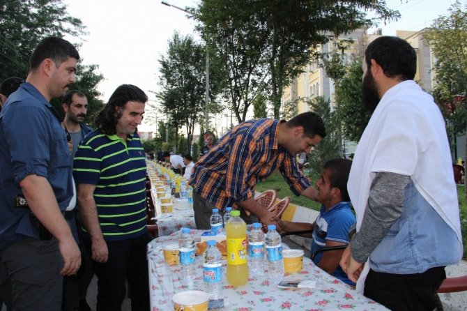 Bismil’de 2 bin kişi iftar sofrasında bir araya geldi