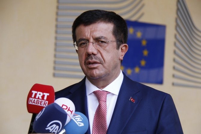 Ekonomi Bakanı Nihat Zeybekci, Brüksel’de