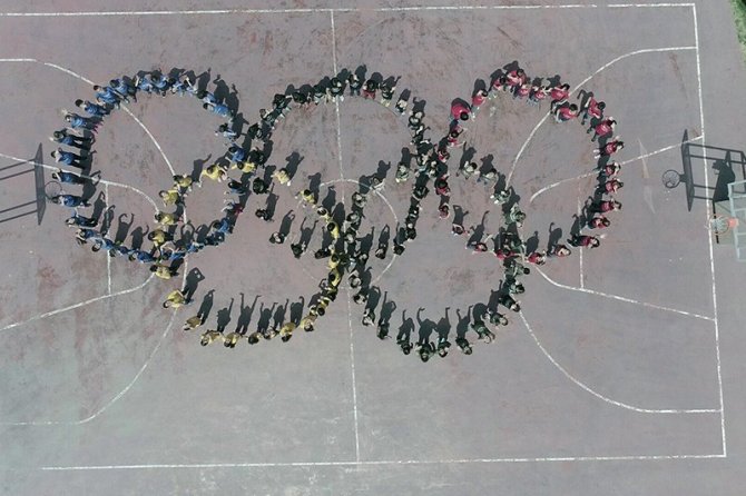 5 şehirde 3 bini aşkın çocuk ve genç Olimpik Günü coşku içinde kutladı